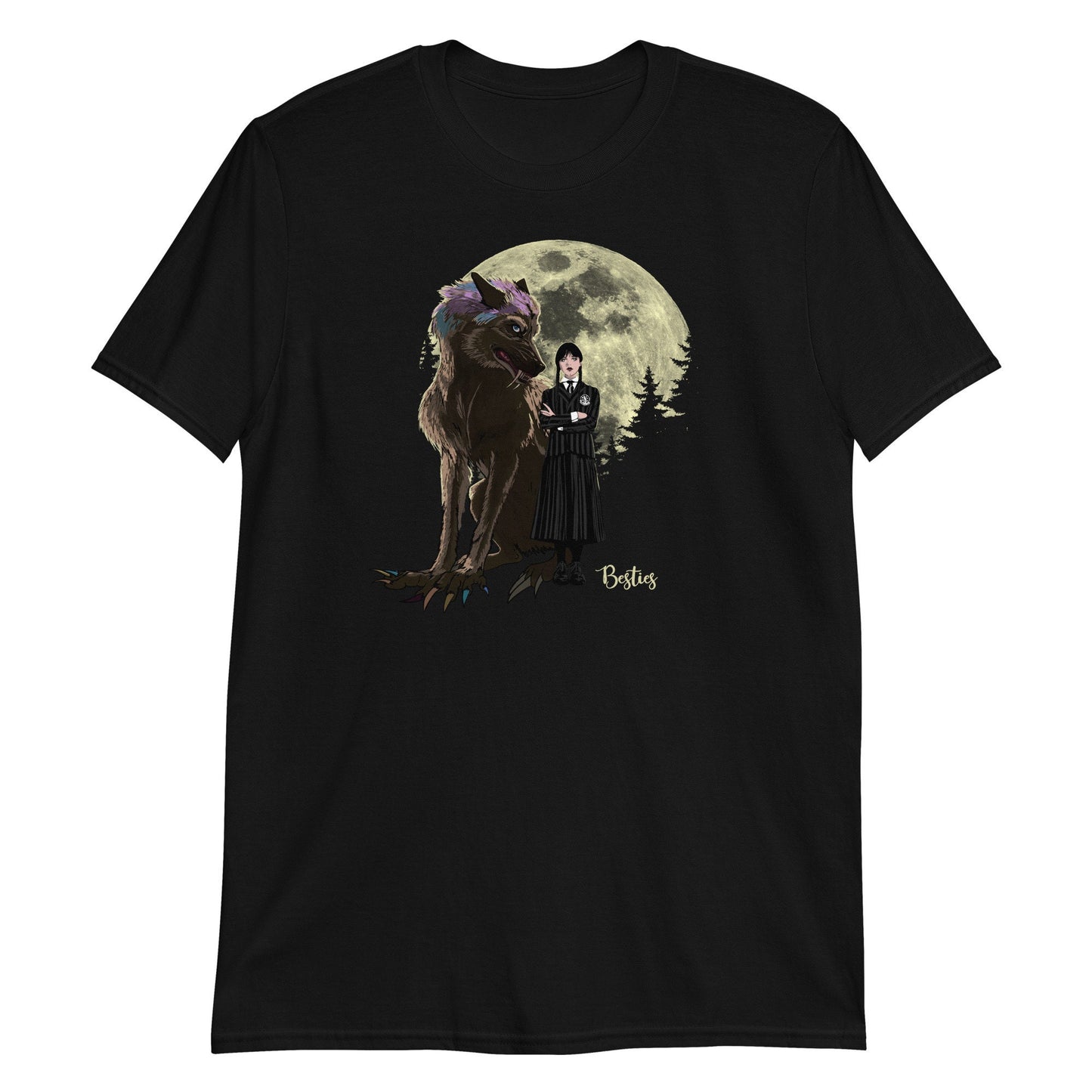 Wednesday Enid Besties Short-Sleeve Unisex T-Shirt