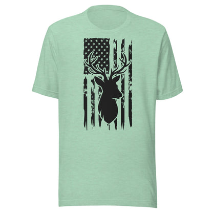 Deer American flag shirt, Hunting shirt, deer hunting shirt, hunting gifts for men, buck hunting shirt