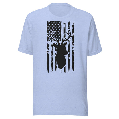Deer American flag shirt, Hunting shirt, deer hunting shirt, hunting gifts for men, buck hunting shirt