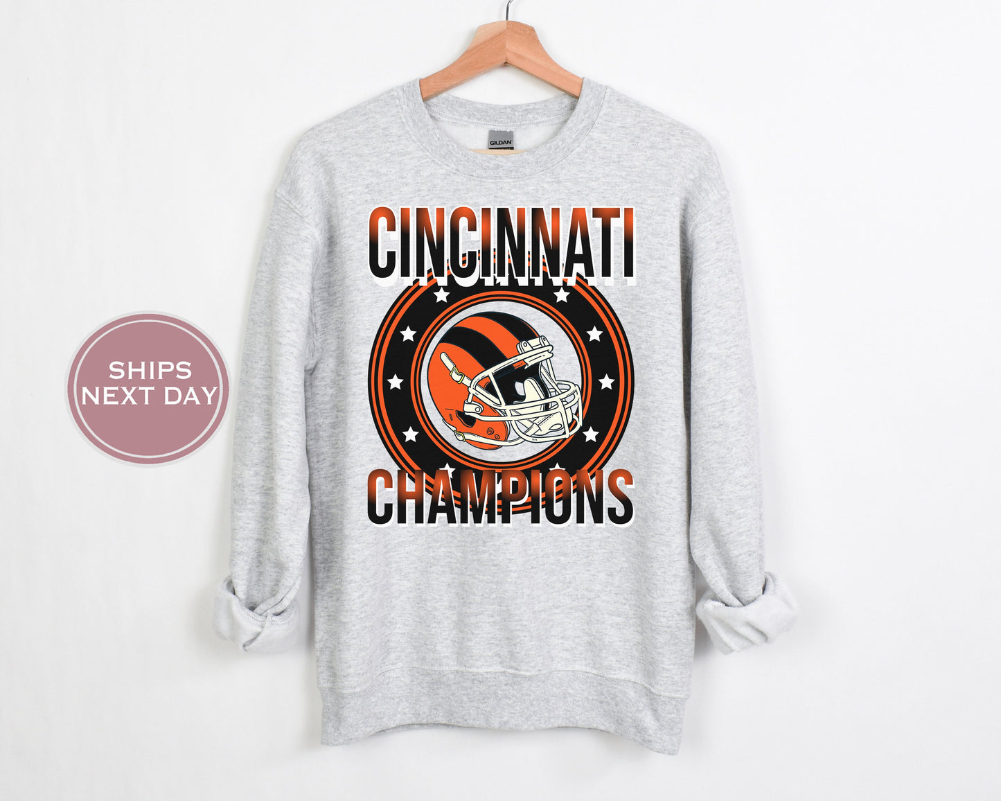 Cincinnati Football Sweatshirt, Vintage Cincinnati Crewneck, Retro Cincinnati Sweatshirt, Cincinnati Toddler Crewneck