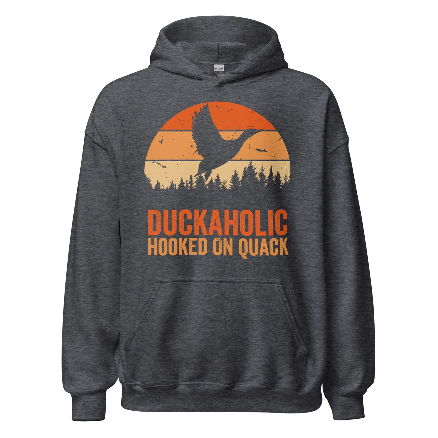 Duckaholic Hoodie, duck hunting hoodie, hunting lover gift, funny duck hunting gifts, gift for husband, duck hunting gifts for men