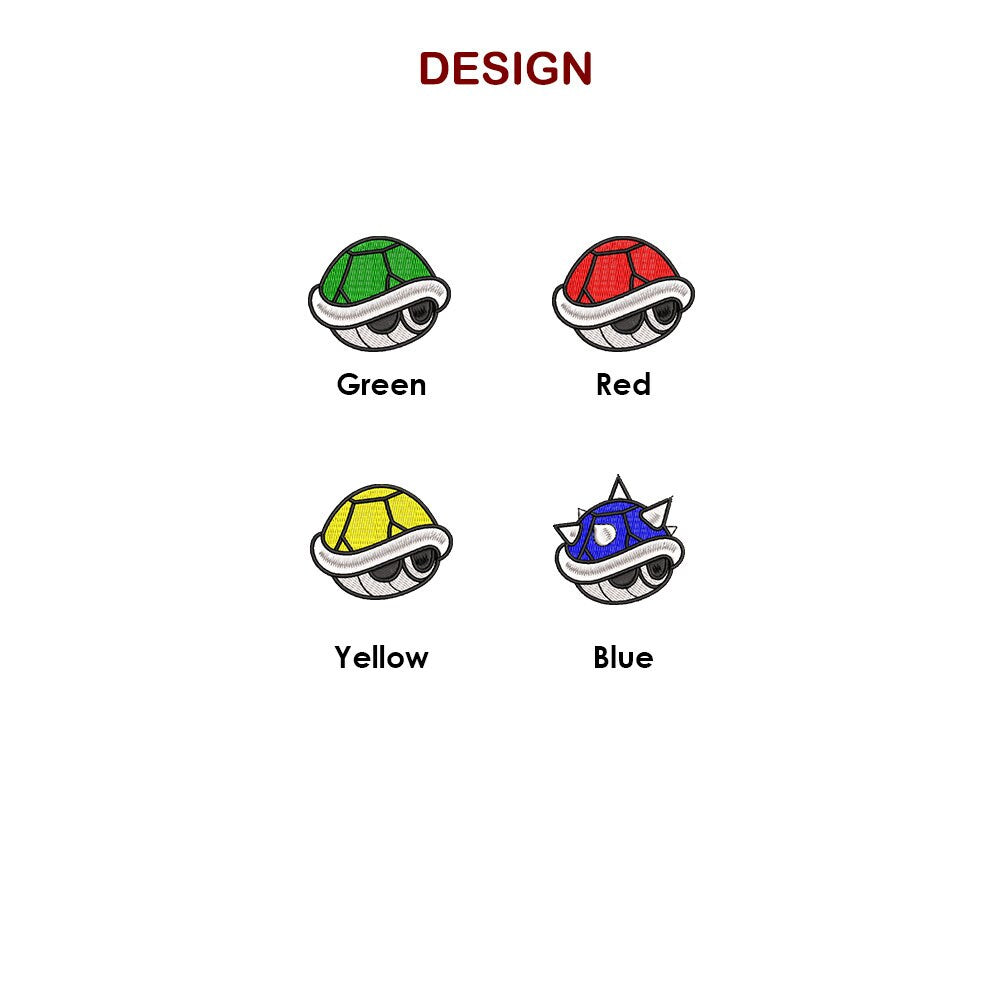 Colored Turtle Shell Embroidered Beanie Halloween Beanie Winter Beanie