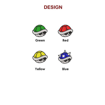 Colored Turtle Shell Embroidered Beanie Halloween Beanie Winter Beanie