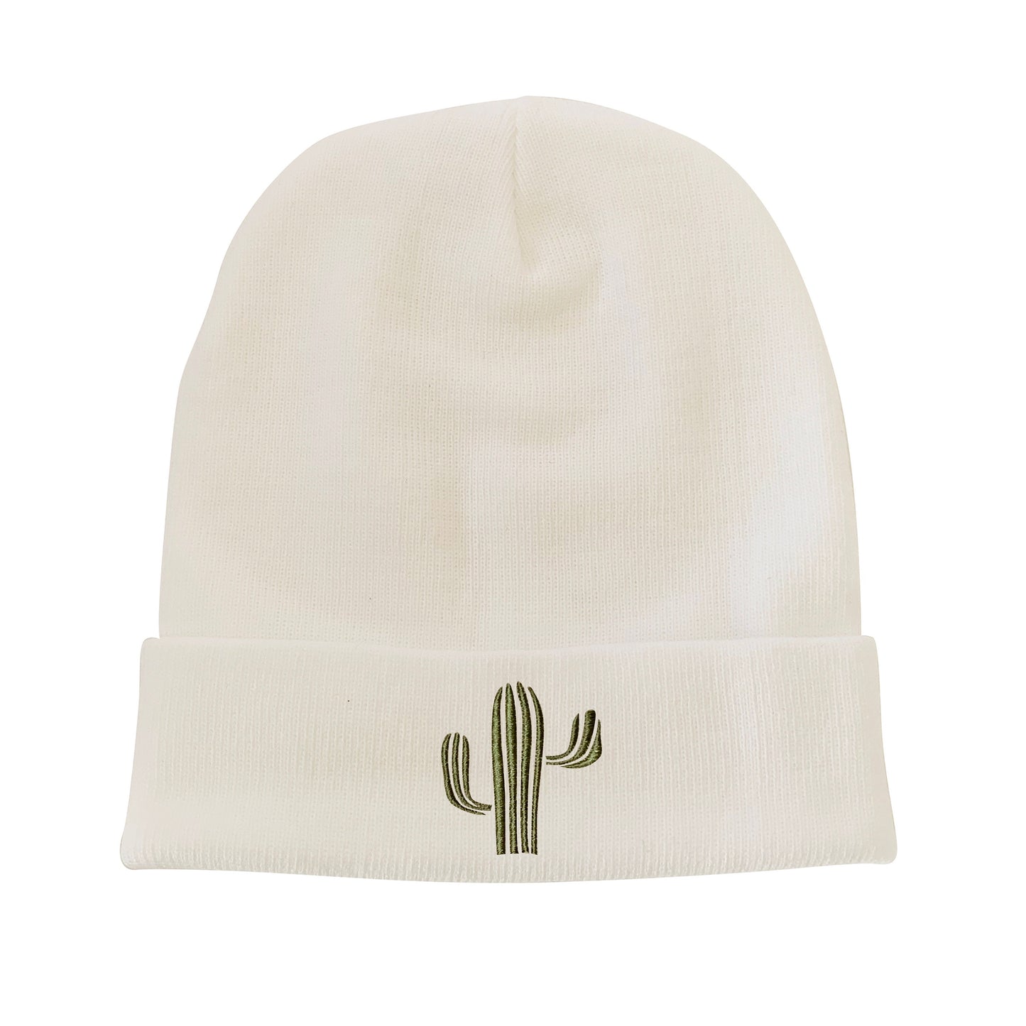 Desert Cactus Embroidered Beanie Winter Beanie