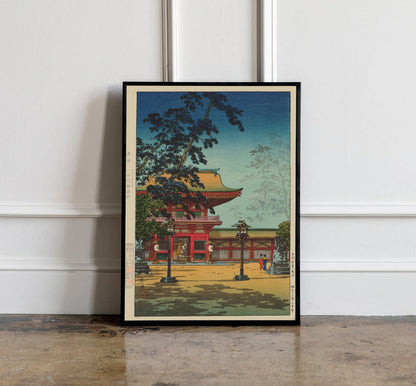 Tsuchiya Koitsu Japanese vintage woodblock poster, Tsuchiya Koitsu Print, Japanese Art Print, Japanese VIntage Art, Japanese modern print