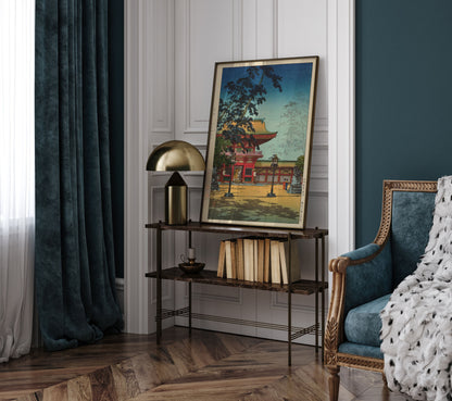 Tsuchiya Koitsu Japanese vintage woodblock poster, Tsuchiya Koitsu Print, Japanese Art Print, Japanese VIntage Art, Japanese modern print