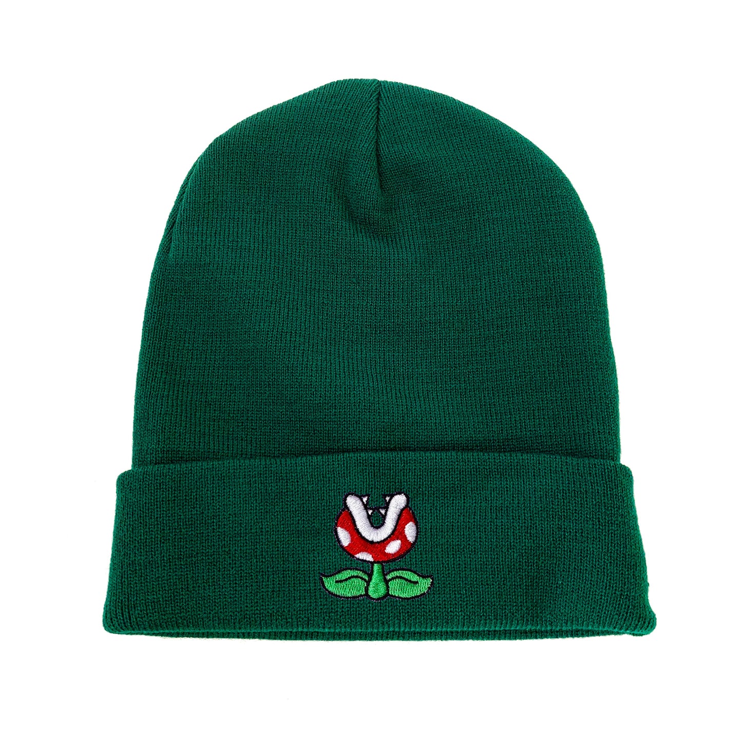 Piranha Plant Embroidered Beanie Halloween Beanie Winter Beanie