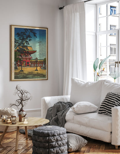 Tsuchiya Koitsu Japanese vintage woodblock poster, Tsuchiya Koitsu Print, Japanese Art Print, Japanese VIntage Art, Japanese modern print