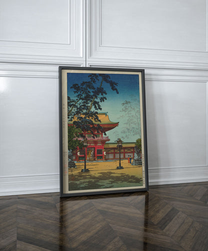 Tsuchiya Koitsu Japanese vintage woodblock poster, Tsuchiya Koitsu Print, Japanese Art Print, Japanese VIntage Art, Japanese modern print