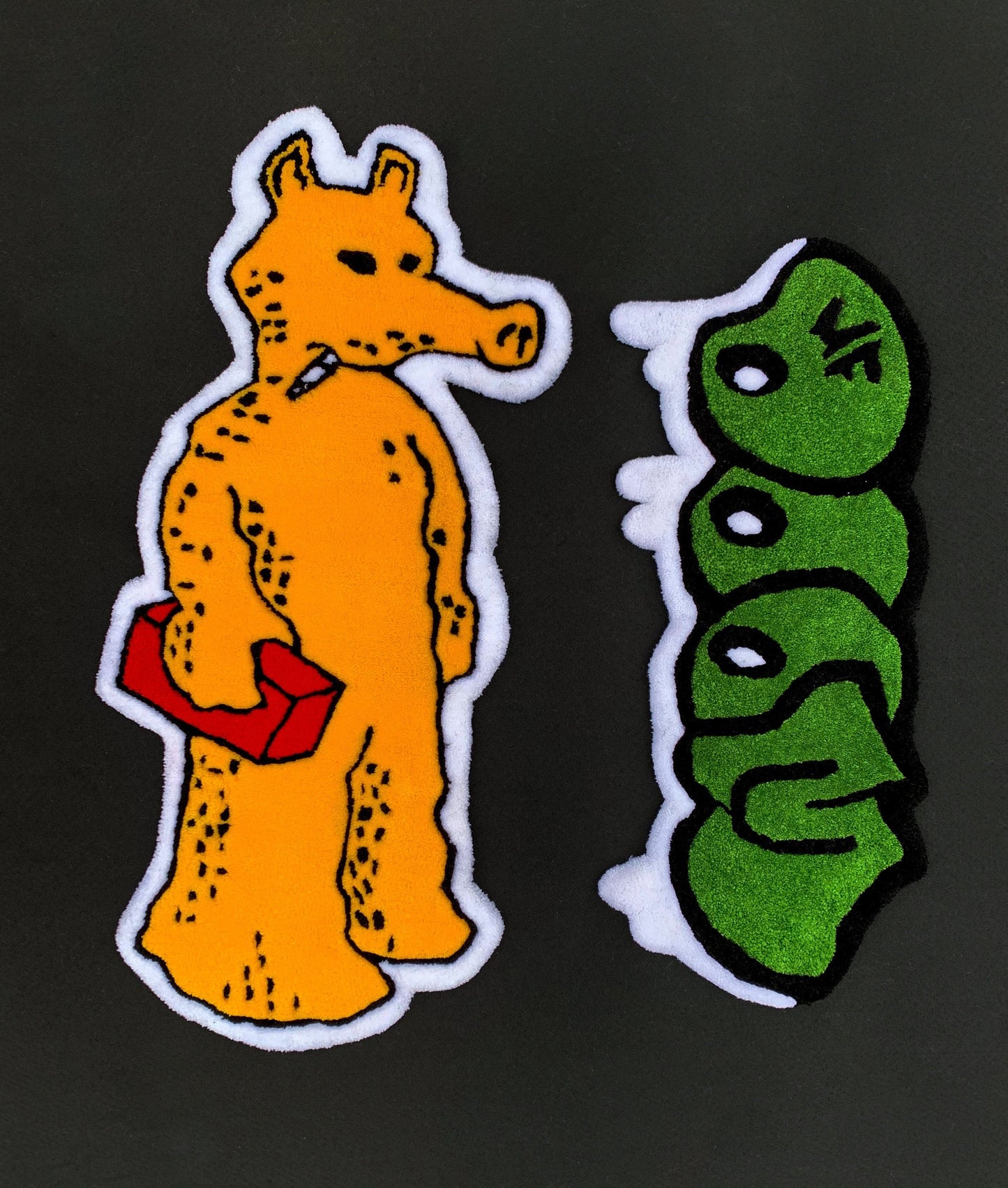 Custom rug MF Doom tufted quasimoto cd