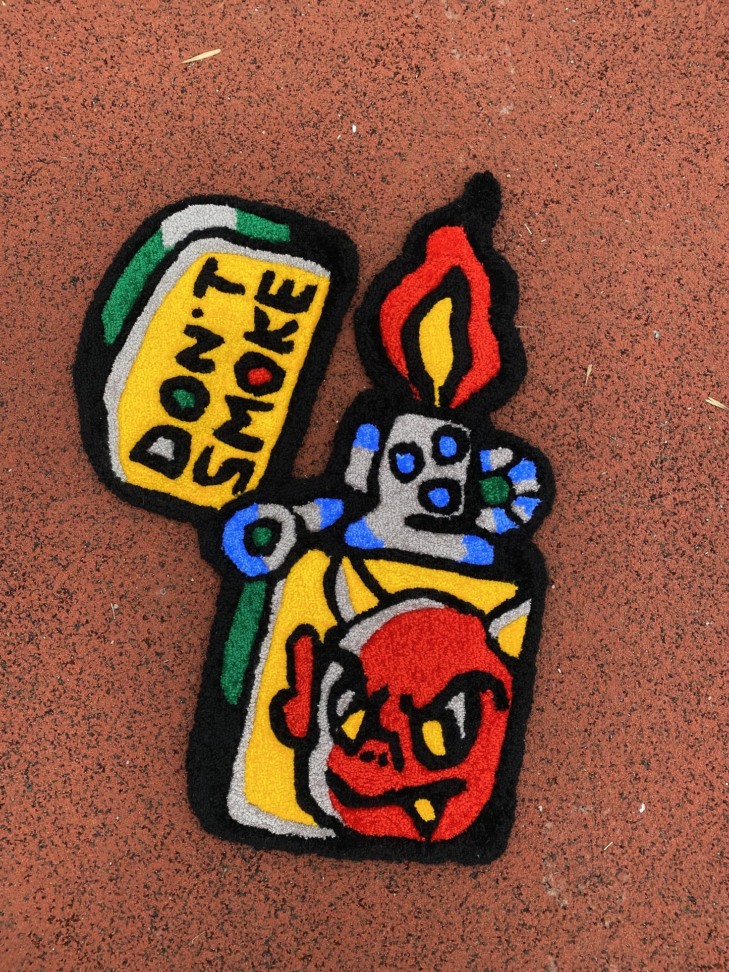 Tufted Lighter Anti-Slip Rug, College Dorm Decor, Modern Bedroom Rug,  Aesthetic Rug, Cute Rug, Living room floor mat, Custom Tufted Rug