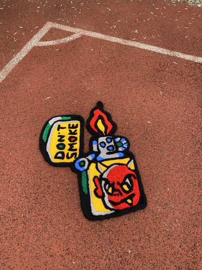 Tufted Lighter Anti-Slip Rug, College Dorm Decor, Modern Bedroom Rug,  Aesthetic Rug, Cute Rug, Living room floor mat, Custom Tufted Rug