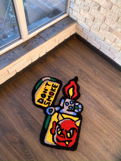 Tufted Lighter Anti-Slip Rug, College Dorm Decor, Modern Bedroom Rug,  Aesthetic Rug, Cute Rug, Living room floor mat, Custom Tufted Rug