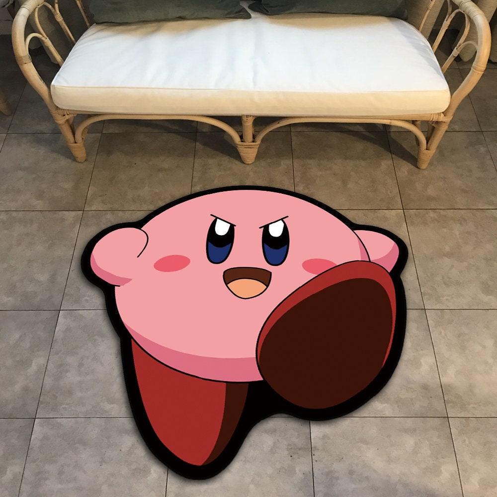 Kirby Rug,Knitting Handmade Non-slip Area Rug Home Decor