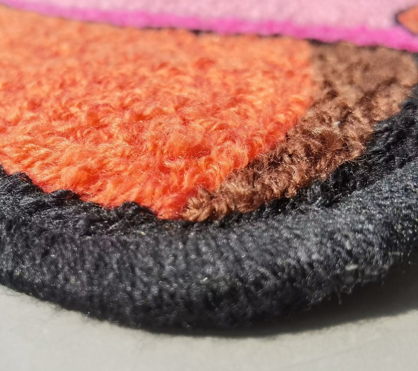 Kirby Rug,Knitting Handmade Non-slip Area Rug Home Decor