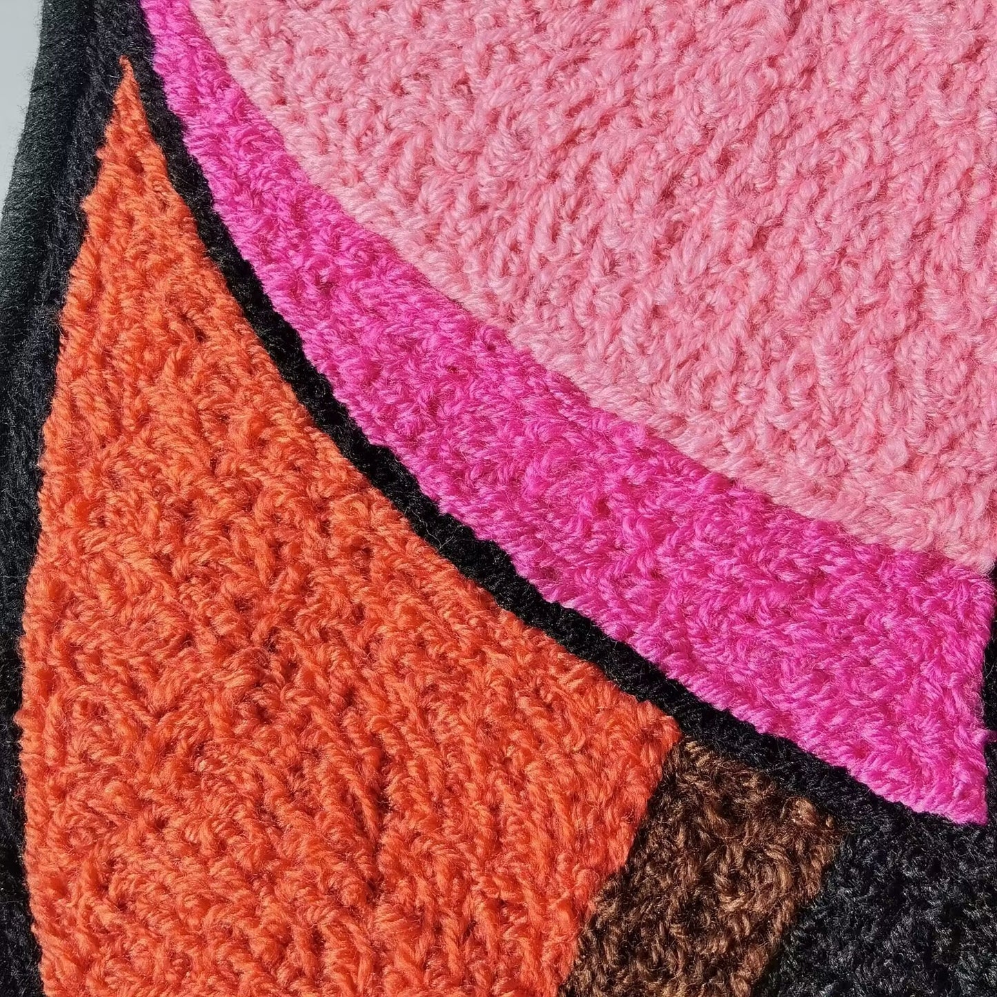 Kirby Rug,Knitting Handmade Non-slip Area Rug Home Decor