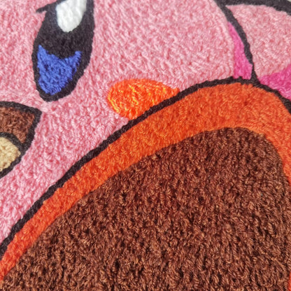 Kirby Rug,Knitting Handmade Non-slip Area Rug Home Decor