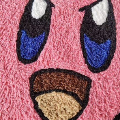 Kirby Rug,Knitting Handmade Non-slip Area Rug Home Decor