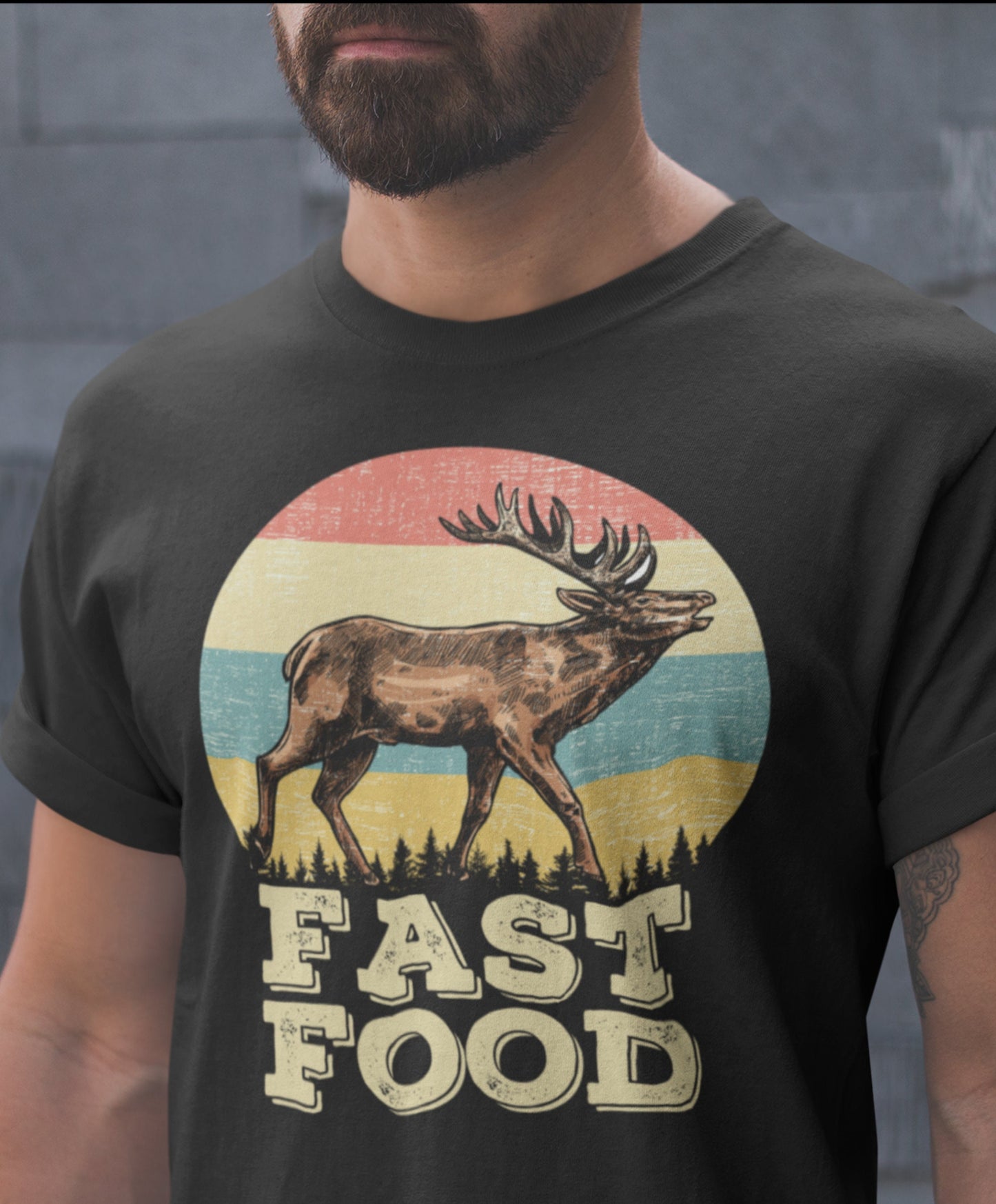 Hunting shirt, funny deer shirt, gifts for hunters, Fast food hunting, hunting gifts for men, hunting lover gift