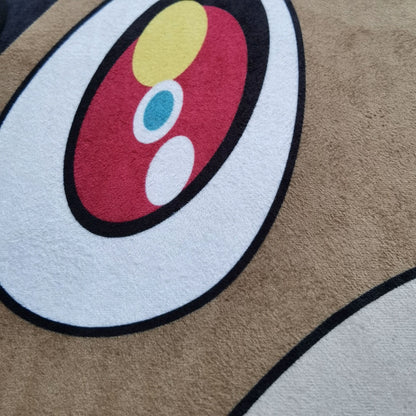 Kanye West Dropout Bear Rug,Knitting Handmade Non-slip Area Rug Home Decor