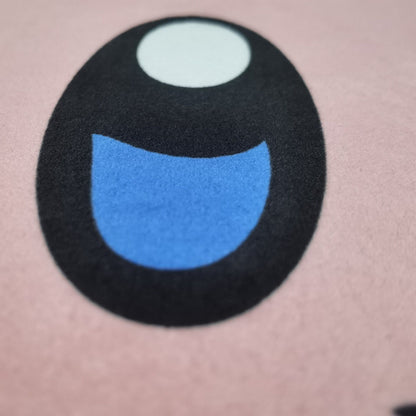 Kirby Rug,Knitting Handmade Non-slip Area Rug Home Decor