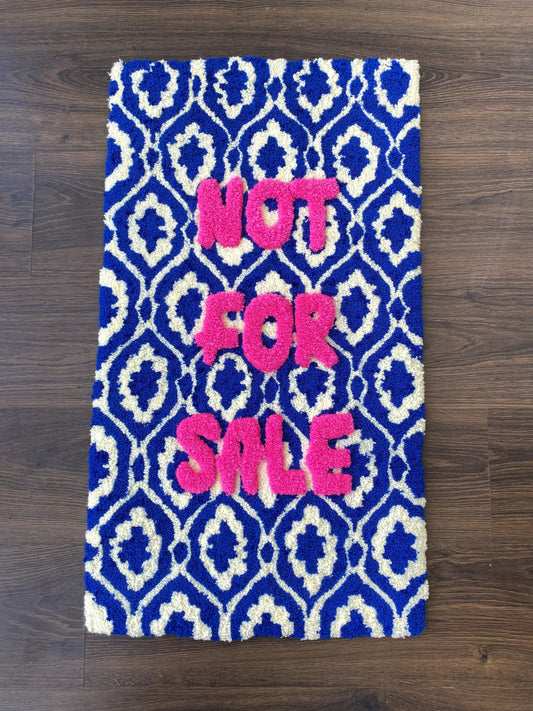 Not For Sale 3D Rug, Cute Rug, Personalized Tufted Rug,Modern Funny Rug, Bedroom Rug, Aesthetic Rug, Living room floor mat