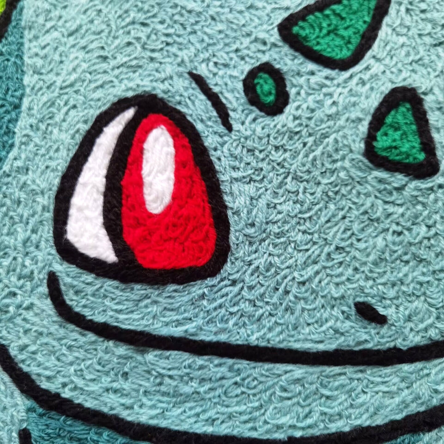 Bulbasaur Rug,Knitting Handmade Non-slip Area Rug Home Decor