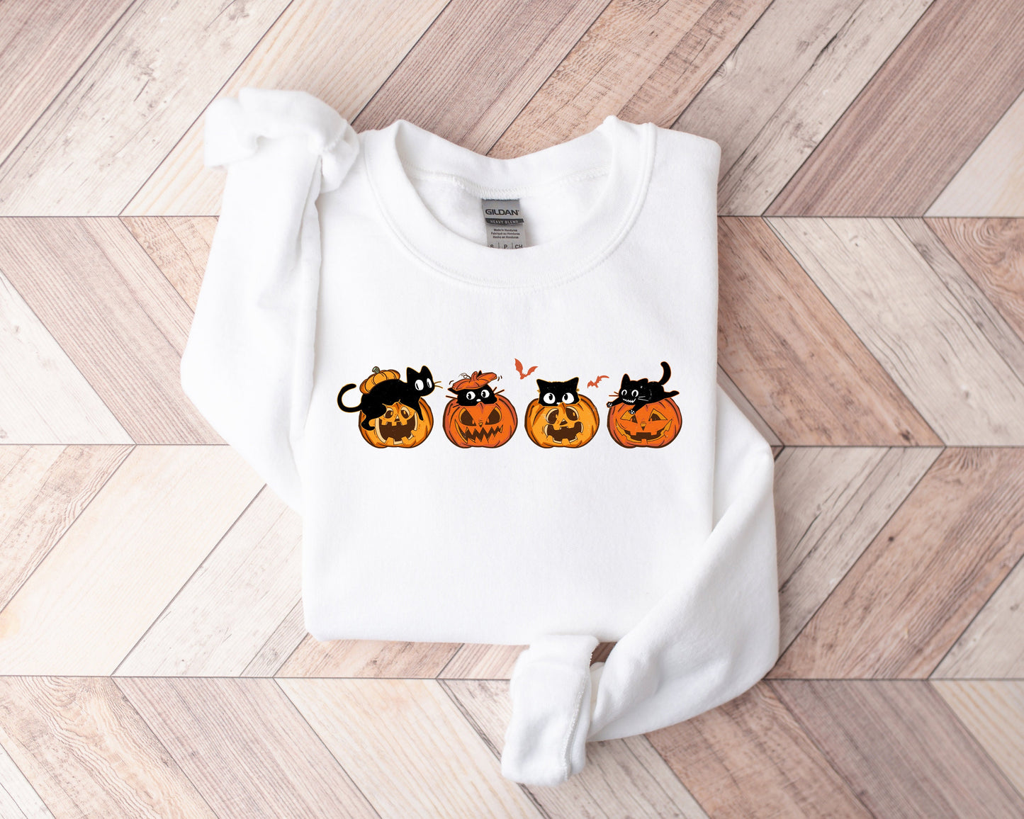 Halloween Sweatshirt,Cat Sweatshirt,Ghost Shirt,Halloween Sweater,Cool Halloween Cat Shirt,Cat Lover Tshirt, Black Cat Shirt,Spooky Season