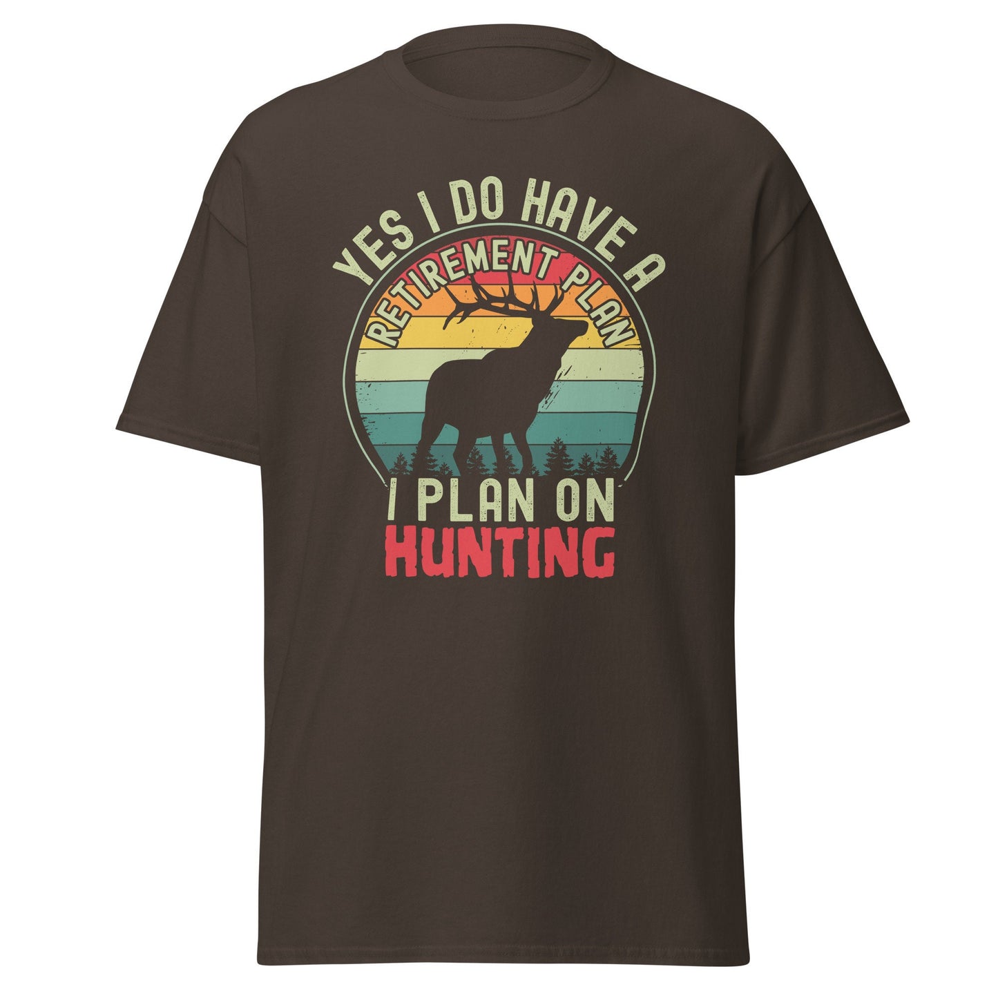 Hunting retirement shirt, gift for hunter, deer hunting shirt, gift for grandpa, Yes I Do Have A Retirement Plan I Plan On Hunting shirt