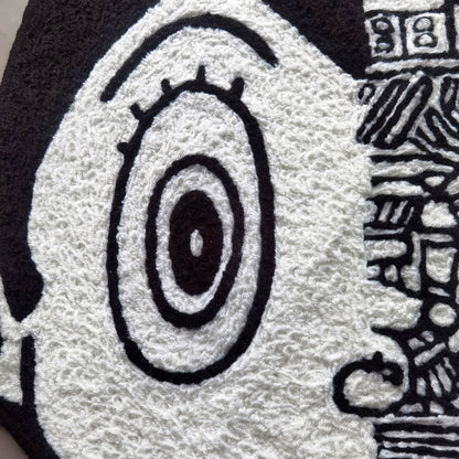 Mighty Atom Rug,Astroboy Tetsuwan Atom Knitting Handmade Non-slip Area Rug Home Decor