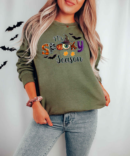 Spooky Vibes Sweatshirt, Halloween Shirt, Halloween Sweatshirt ,Halloween Retro Shirt, Funny Halloween Shirt, Spooky Vibes Shirt