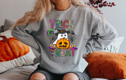 Halloween Trick or Treat Shirt, Halloween Trick-Or-Treat, Halloween Trick-or-Treat Shirt, Funny Halloween Shirt, Toddler Halloween Shirt