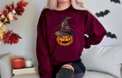 Spooky T-Shirt,Witch sweatshirt,Halloween shirt,Witch Club Tee,Halloween Tee,Skeleton Witches Shirt,Pumpkin Witch Shirt Halloween Gift Idea
