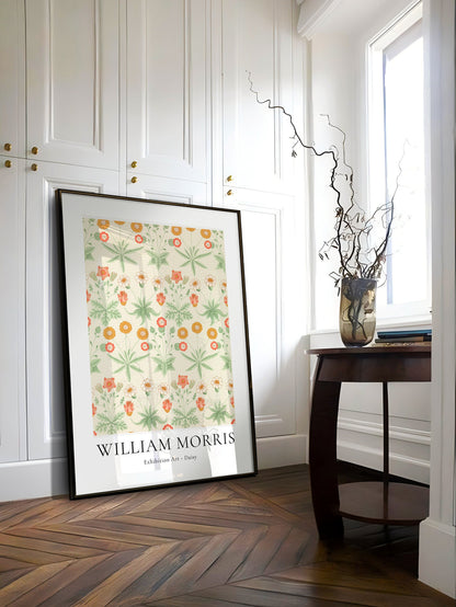 William Morris Poster | William Morris Print | Mid Century Modern Art  | Aesthetic Room Decor Flower Market Poster | Modern Wall Art
