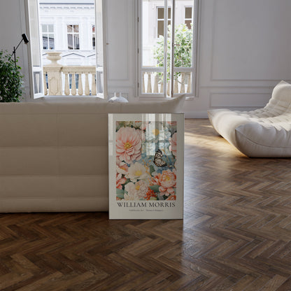William Morris Poster | William Morris Print | Mid Century Modern Art  | Aesthetic Room Decor Flower Market Poster | Modern Wall Art