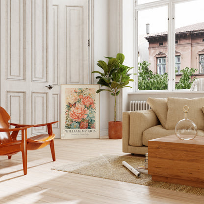 William Morris Poster | William Morris Print | Mid Century Modern Art  | Aesthetic Room Decor Flower Market Poster | Modern Wall Art