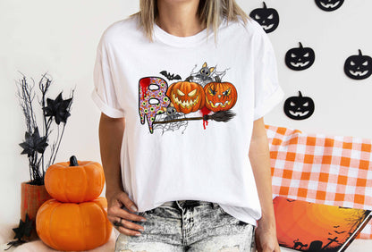 Boo Halloween Shirt, Halloween Gifts, Ghost Shirt, Halloween Costume, Halloween Party Shirt, Boo Shirt for Kids, Funny Halloween Shirt Gifts
