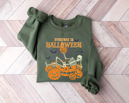 Every Day is Halloween Sweatshirt,Halloween Sweatshirt,Funny Halloween Sweatshirt, Women Halloween Shirt,Halloween Gift,Halloween Shirt