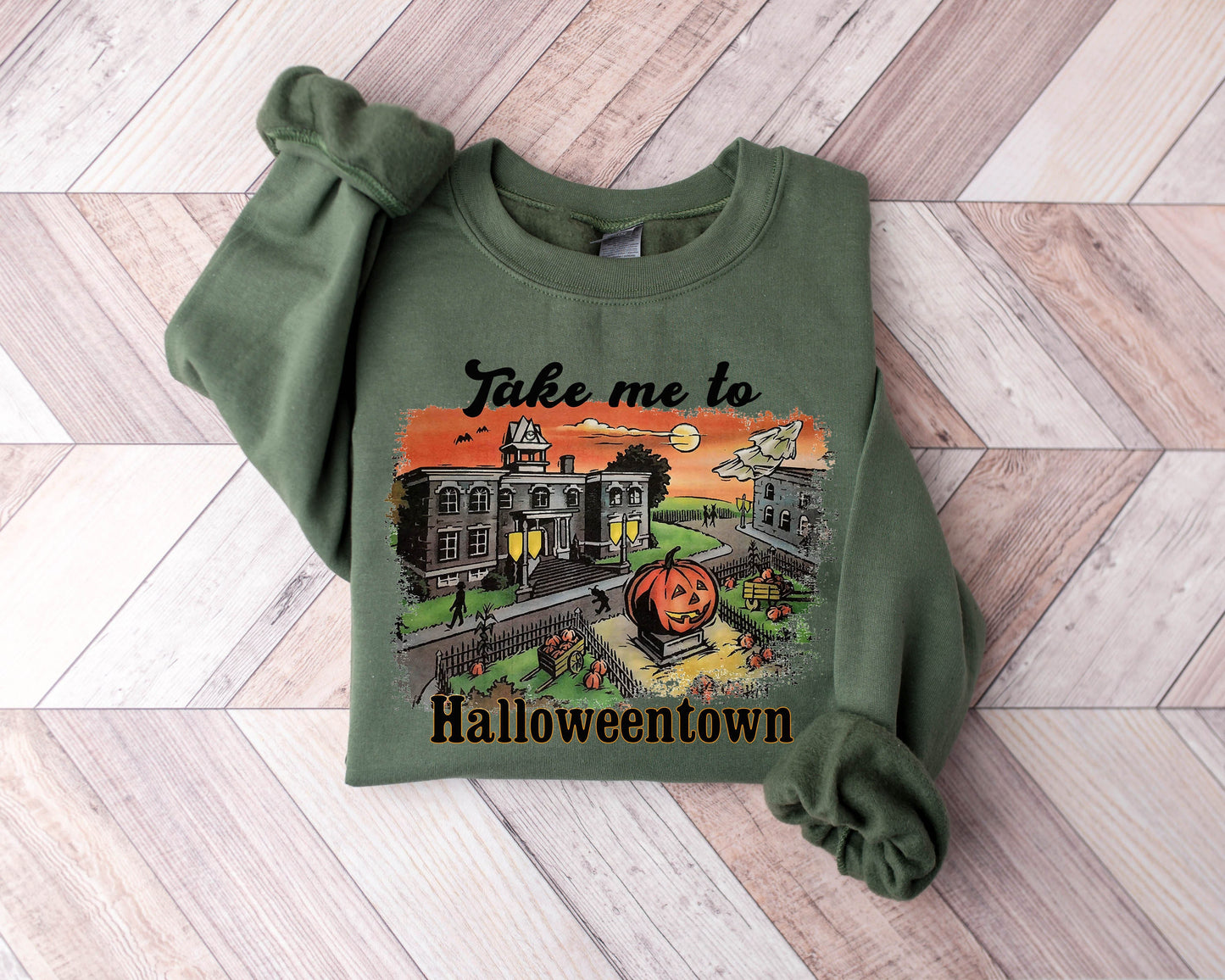 Halloweentown Est 1998 Sweatshirt, Halloweentown University, Retro Halloweentown Sweatshirt, Fall Sweatshirt, Halloween Sweatshirt