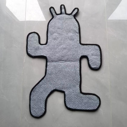 FINAL FANTASY Cactuar Rug,Knitting Handmade Non-slip Area Rug Home Decor