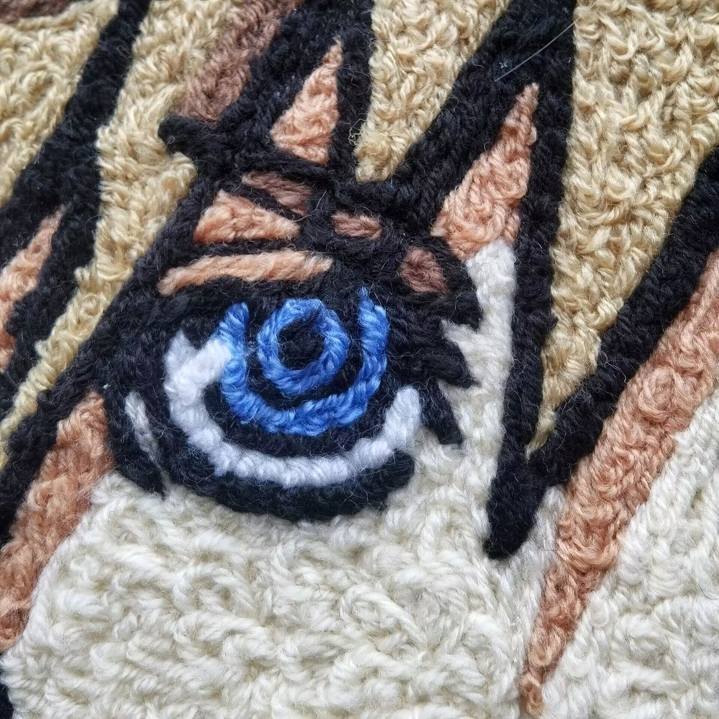 Kingdom Hearts Sora Rug,Knitting Handmade Non-slip Area Rug Home Decor