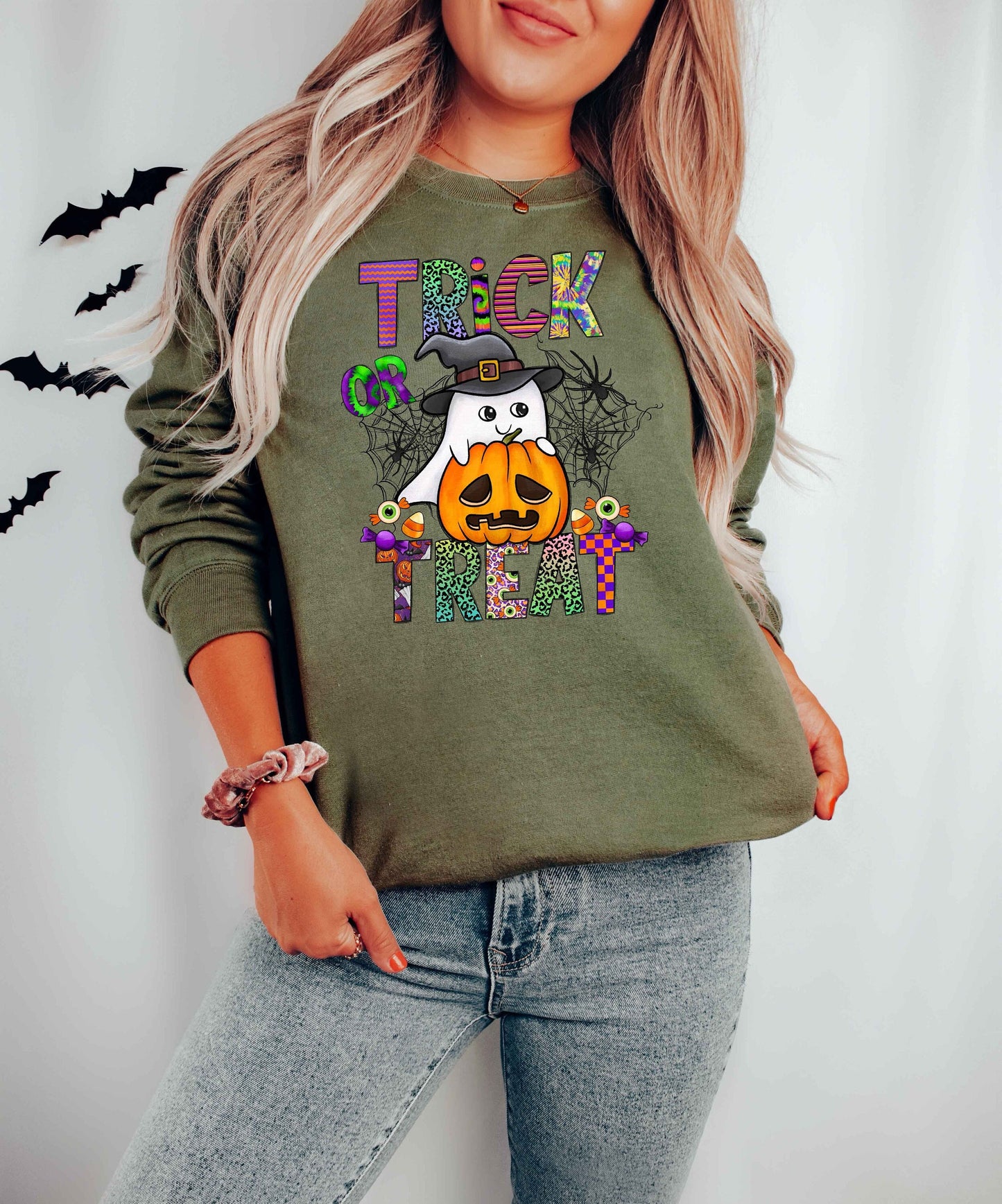 Halloween Trick or Treat Shirt, Halloween Trick-Or-Treat, Halloween Trick-or-Treat Shirt, Funny Halloween Shirt, Toddler Halloween Shirt