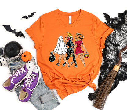90s Halloween Shirt, Trick Or Treat Halloween Sweatshirt, Halloween Sweatshirt, Spooky Shirt,Funny Halloween Shirt, Halloween Sweatshirt