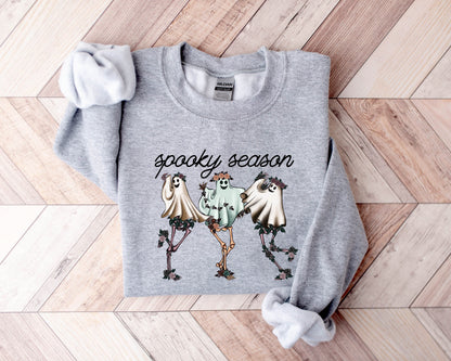 Spooky Season Sweatshirt, Spooky Sweatshirt, Halloween Sweatshirt, Spooky Vibes Sweatshirt, Cute Halloween Sweatshirt, Cute and Scary