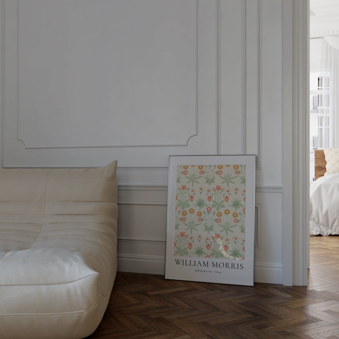 William Morris Poster | William Morris Print | Mid Century Modern Art  | Aesthetic Room Decor Flower Market Poster | Modern Wall Art