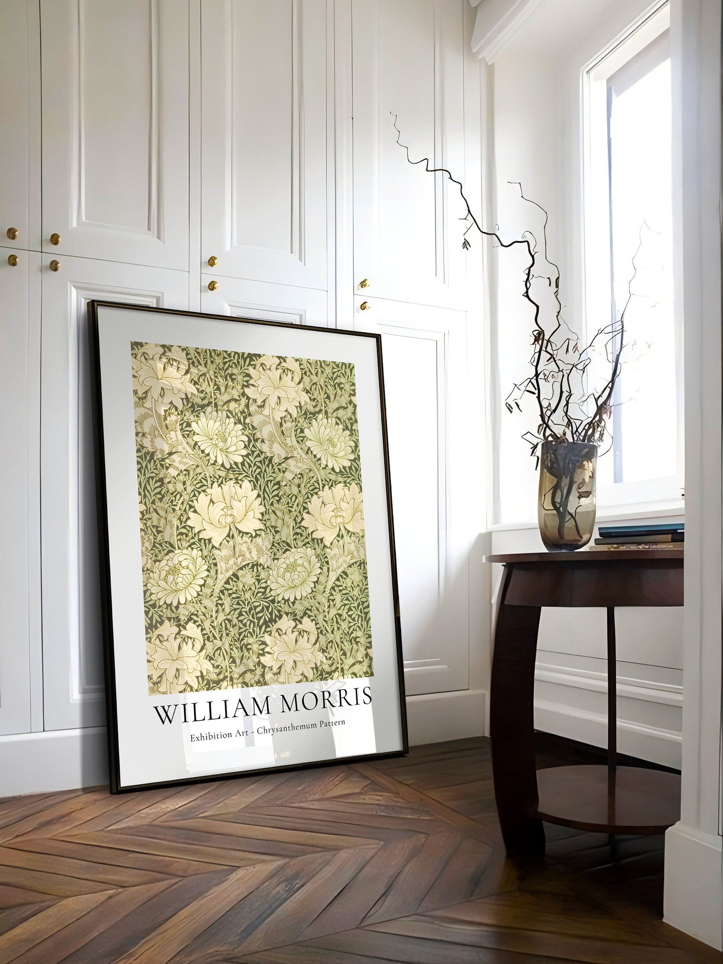 William Morris Poster | William Morris Print | Mid Century Modern Art  | Aesthetic Room Decor Flower Market Poster | Modern Wall Art