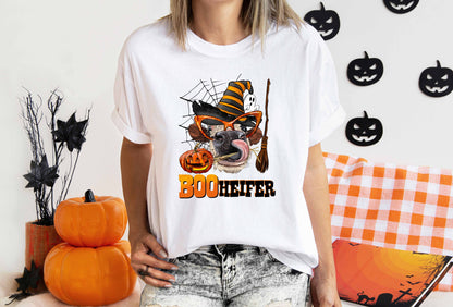 Boo Ghost Cow Halloween Sweatshirt, Moo I Mean Boo Sweatshirt, Funny Cow Sweatshirt, Funny Halloween Gifts, Halloween Shirt, Halloween sweat