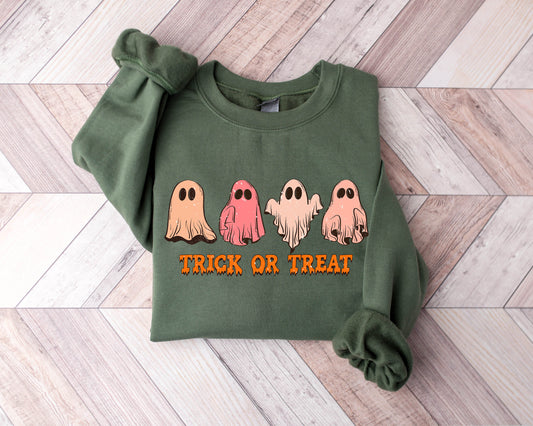 Halloween Trick or Treat Shirt, Halloween Trick-Or-Treat, Halloween Trick-or-Treat Shirt, Funny Halloween Shirt, Toddler Halloween Shirt