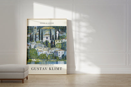 Gustav Klimt Poster - Exhibition Modern Home Decor Poster | Gustav Klimt Print | Klimt Museum Painting | Klimt Living Room Decor | Klimt Art