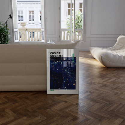 Yayoi Kusama Poster - Abstract Yayoi Kusama Print as Japanese Wall Art - Yayoi Kusama Inspired Japanese Gallery Wall Art - Home Wall Decor